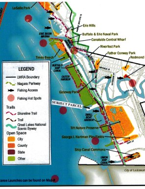 LWRP map detail rec areas - LEGEND