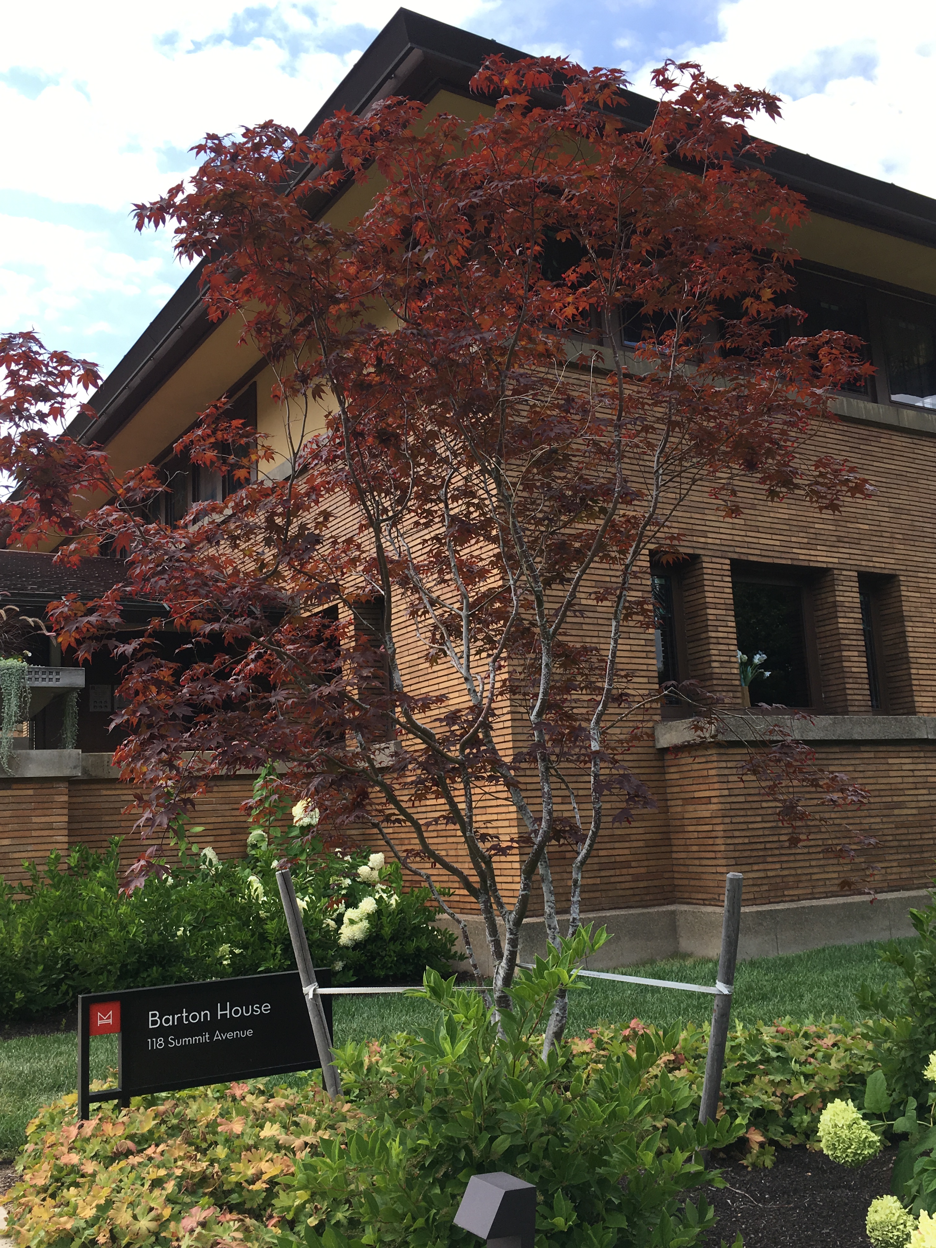 Barton House with sign 08-16-20
